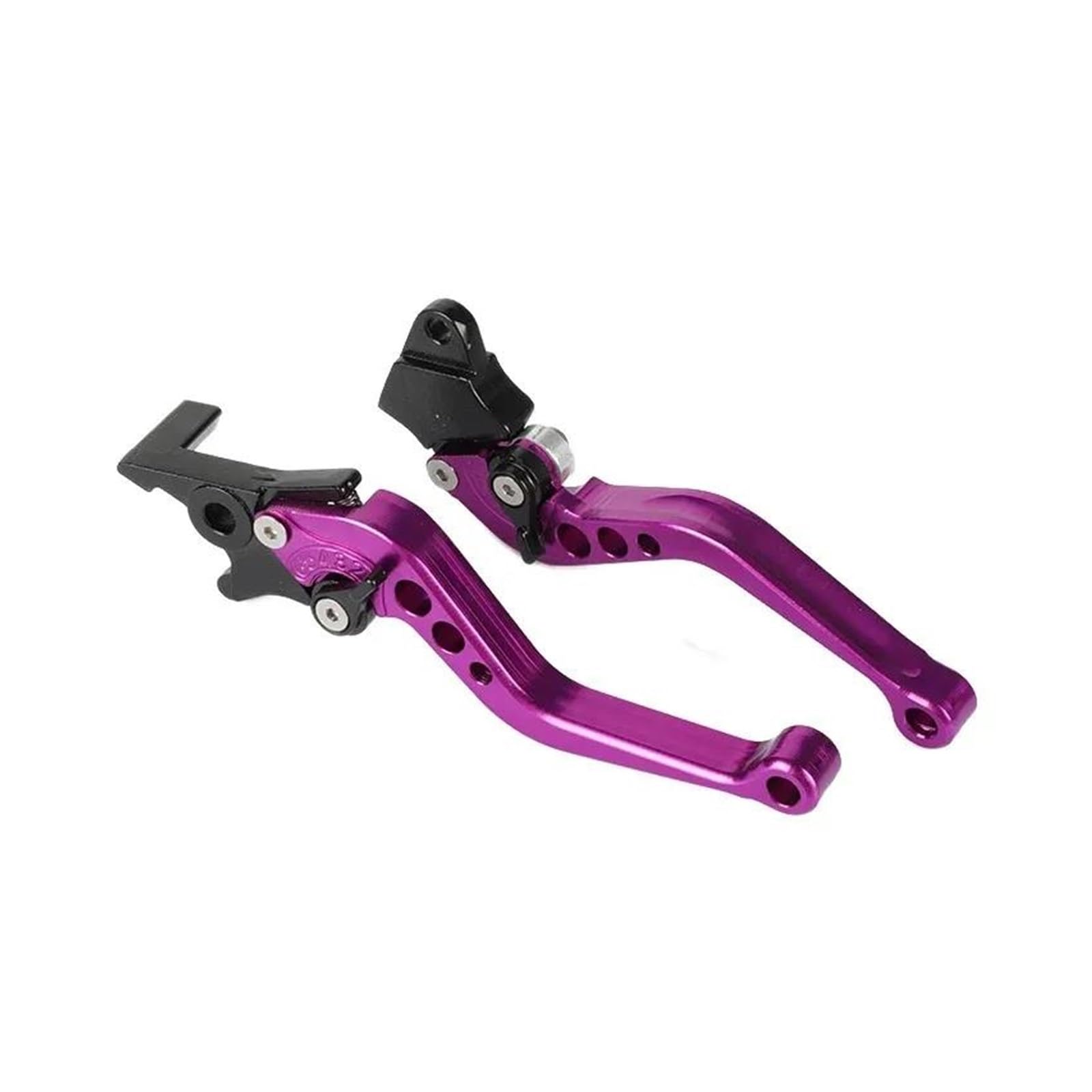 SUPER DAFI Brake Clutch Levers Universal 22mm 7/8" CNC Motorcycle Accessories Clutch Brake Handle Lever Leverage Clutch Brake Lever(Purple A)
