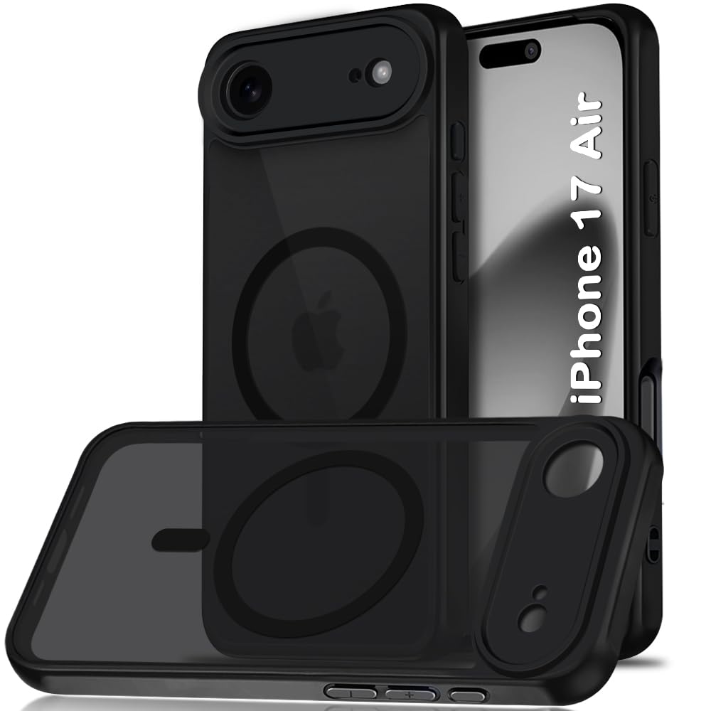 TheGiftKart for iPhone 17 Pro Max Case, Matte Frosted Hard Back Cover Compatible with MagSafe, Hybrid Shockproof iPhone 17 Pro Max Cover with Camera & Screen Protection (PC & TPU, Translucent Black) — Amazon image 17