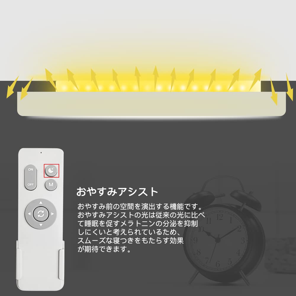 Amazon.co.jp : TALOYA 間接照明 LEDシーリングライト 6畳 8畳 間接光