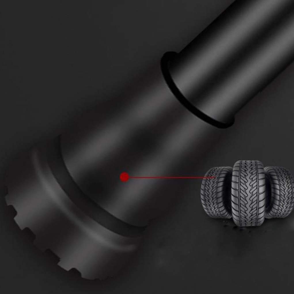 SGSG Bastón para Caminar telescópico para Hombre Viejo bastón de Madera Maciza Antideslizante aleación de Aluminio bastón de Fibra de Carbono para Caminar