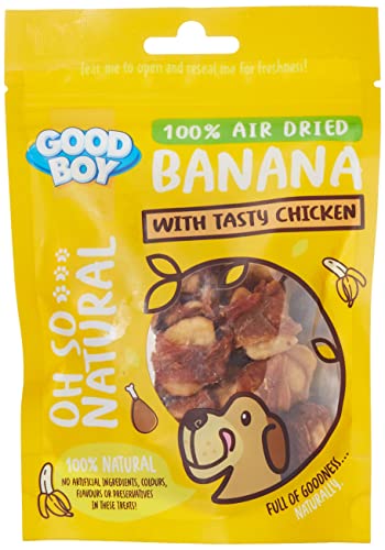 Banane au Poulet Savoureux Oh So Natural 85 g : pâtée saine pour chat