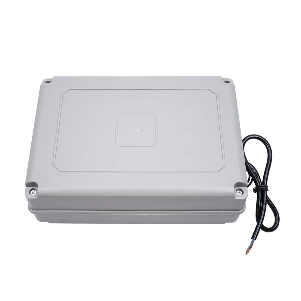 Kit automazione cancello battente PNI MAB300LR, con 2 motori 40W, telecomandi e pannello comandi, fotocellule e lampada, lunghezza cancello 2 x 2,5m max, peso cancello 200Kg