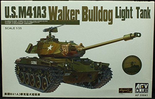 AFV Club 1:35 U.S M41A3 Walker Bulldog Light Tank Plastic Model Kit #AF35041
