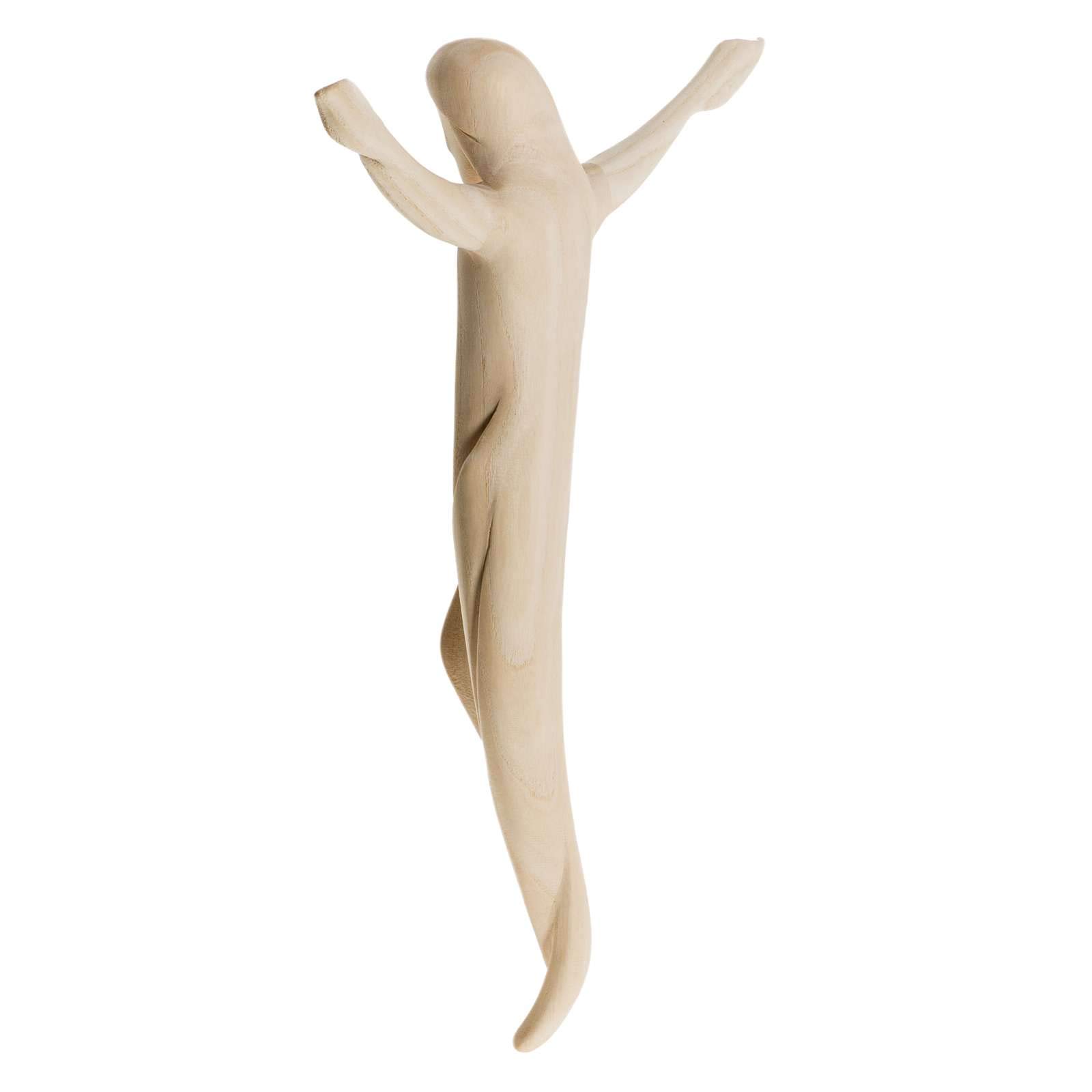 Holyart Crocifissi in legno: Corpo di Cristo legno ambiente design Val Gardena, 12 cm (4.73 inc.)