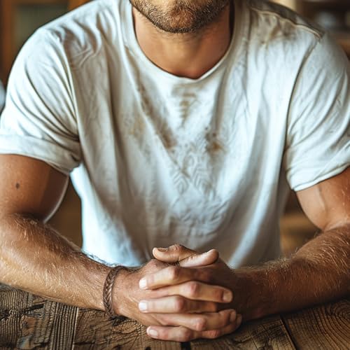 Leather Bracelet for Men, Adjustable Braided Leather Bracelet Wristband, Men's Leather Jewelry3