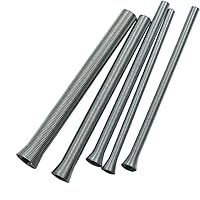 Klimaanlage Rohrbiegewerkzeug Set, 5 Stück Biegefeder Super Elastische Stahlfeder Rohr für Kupferrohr Aluminiumrohr Edelstahlrohr für 5/8 1/2 3/8 5/16 1/4(COLOR:silbrig)