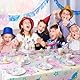 WERNNSAI Einhorn Tischdecken - Einhorn Party Zubehör 137 x 274cm Drucken Kunststoff Tischdecke für Mädchen Geburtstag Babydusche Einhorn Motto Party Dekorationen
