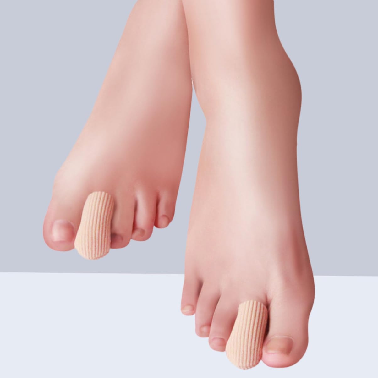 Healeved Toe Separator Toe Spacers for Overlapping for Men Silicone Separator Bunion Cushion Alignment