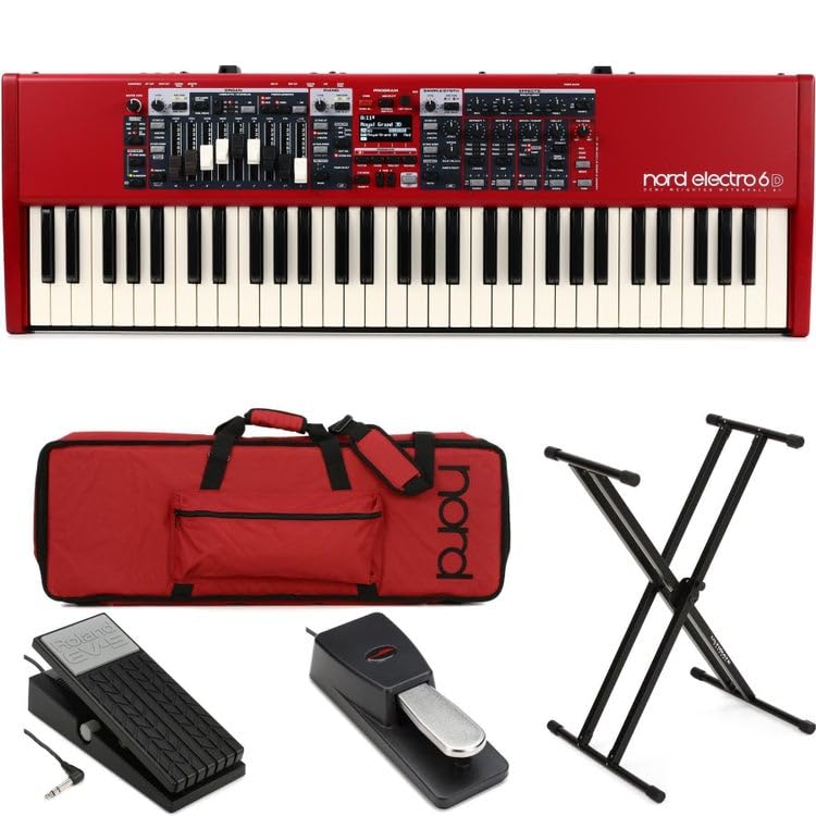 Amazon.com: Nord Electro 6-61 key Stage Bundle : Musical Instruments