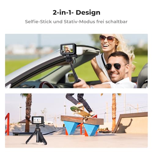 K&F CONCEPT 33 cm GoPro Stativ, Actiom Kamera Tischstativ – Ansicht 4