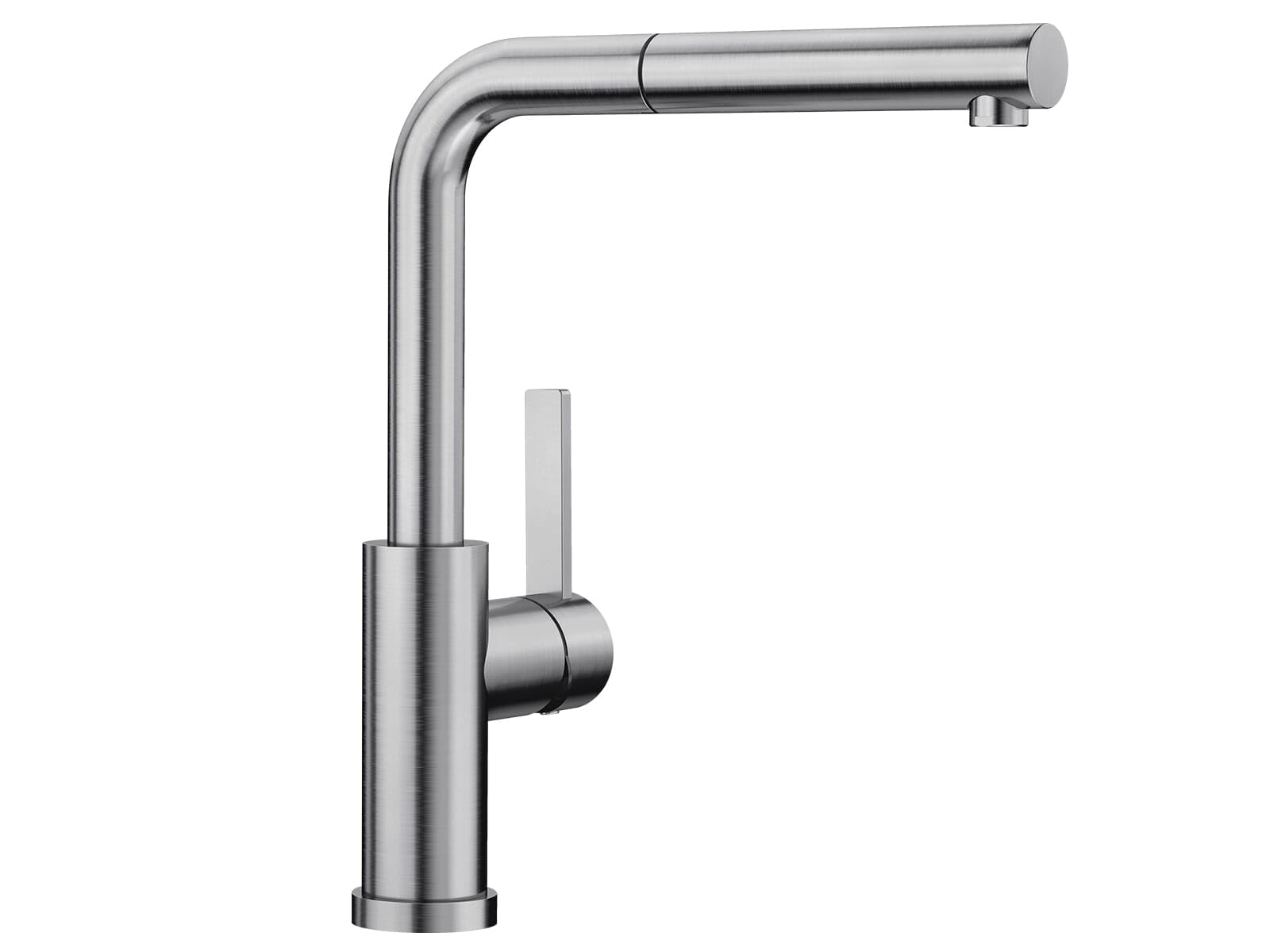 BLANCO LANORA-S-F 526180 Grifo monomando de cocina de alta presión, acero inoxidable cepillado
