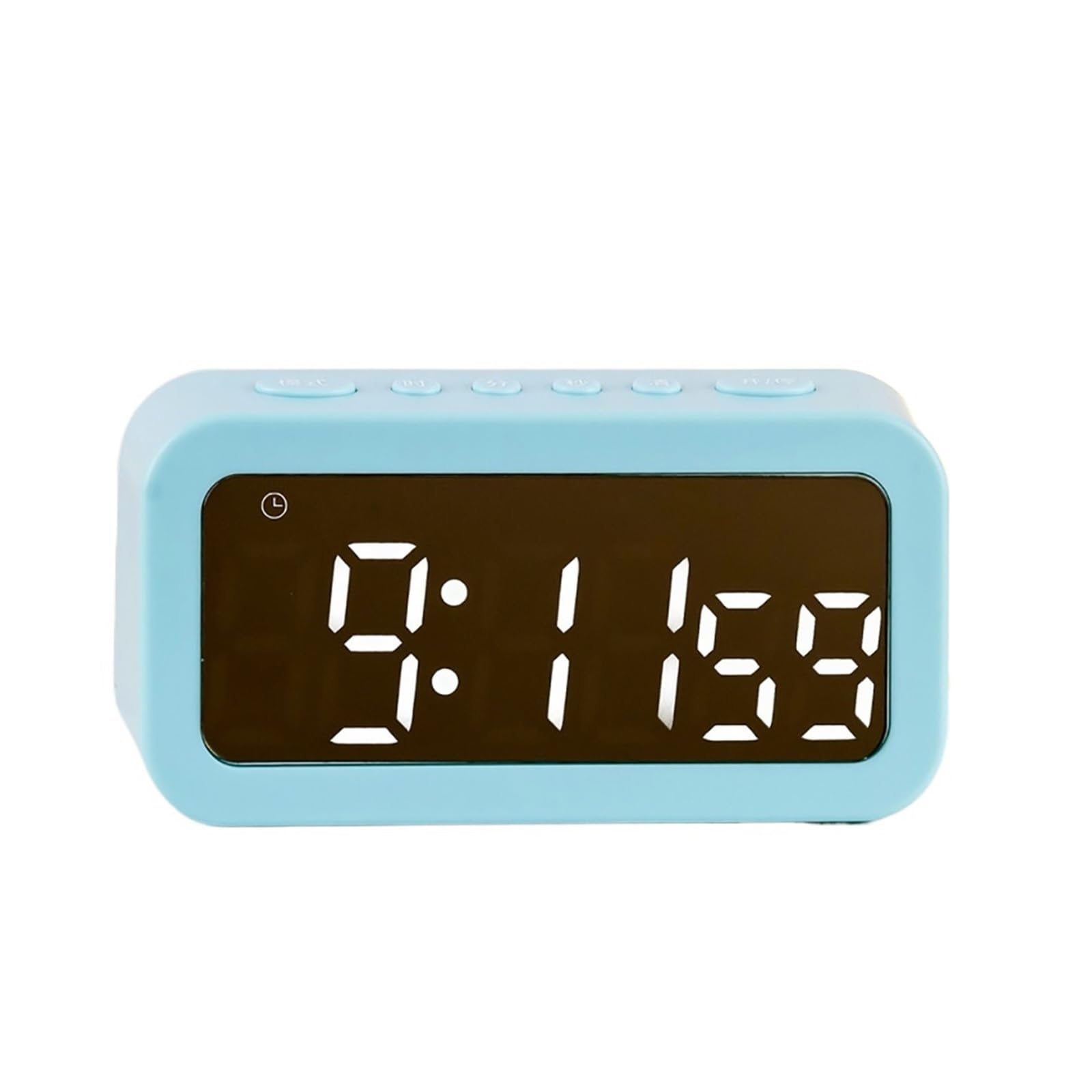 Mini LED Digital Clock Timer Mute Luminous Electronic Kitchen Student Countdown Bedside Decoration Child Reliable Efficient(RED)