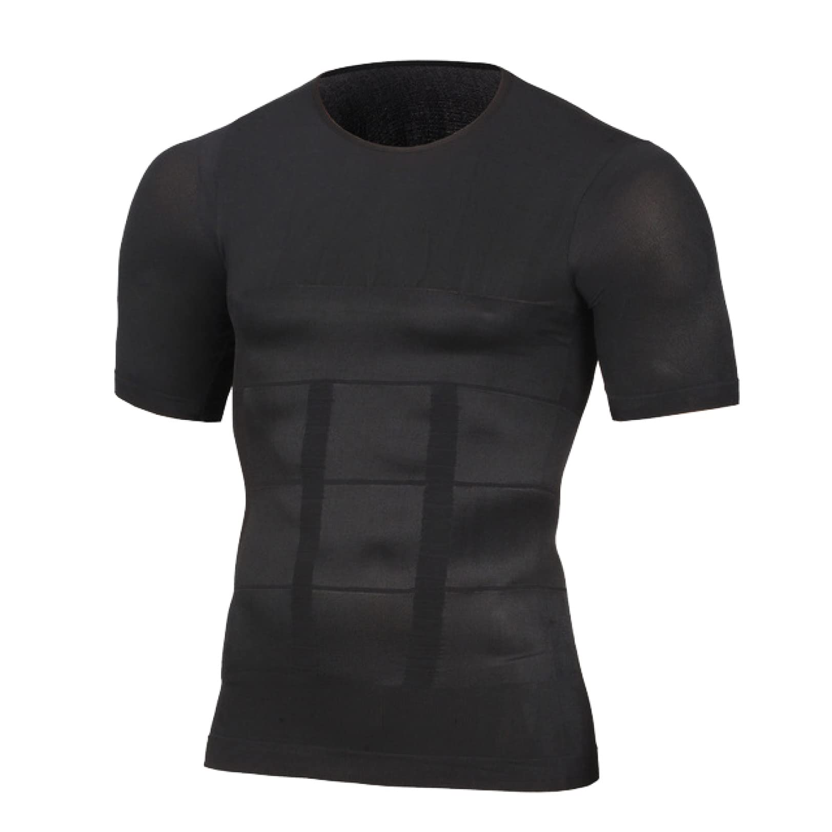 Camicie a Compressione Fitness per Uomo Canottiere Body Dimagrante Body Shaper Canotta Senza Cuciture Intimo per Palestra
