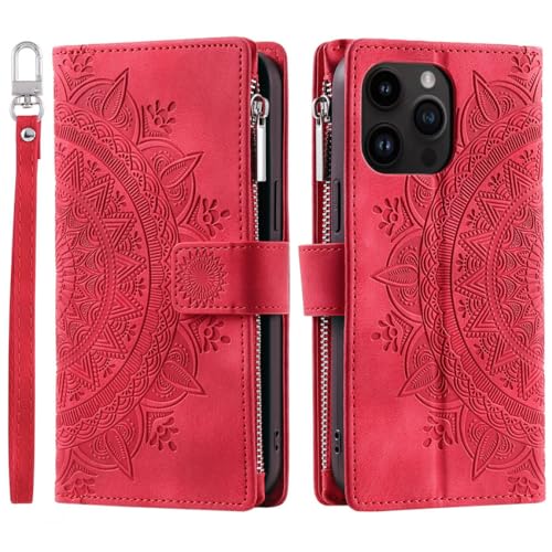 Housse fermeture éclair pour Samsung A32 5G avec sac portefeuille intégré