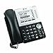 AT&T SB67030 Synapse Corded Deskset - DECT 6.0 Technology - 1.9GHz Corded Phone - Black, Silver
