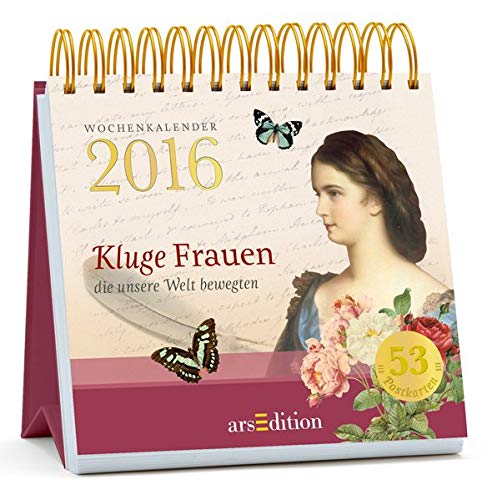 Kluge Frauen 2016 - Postkartenkalender: Aufstellkalender