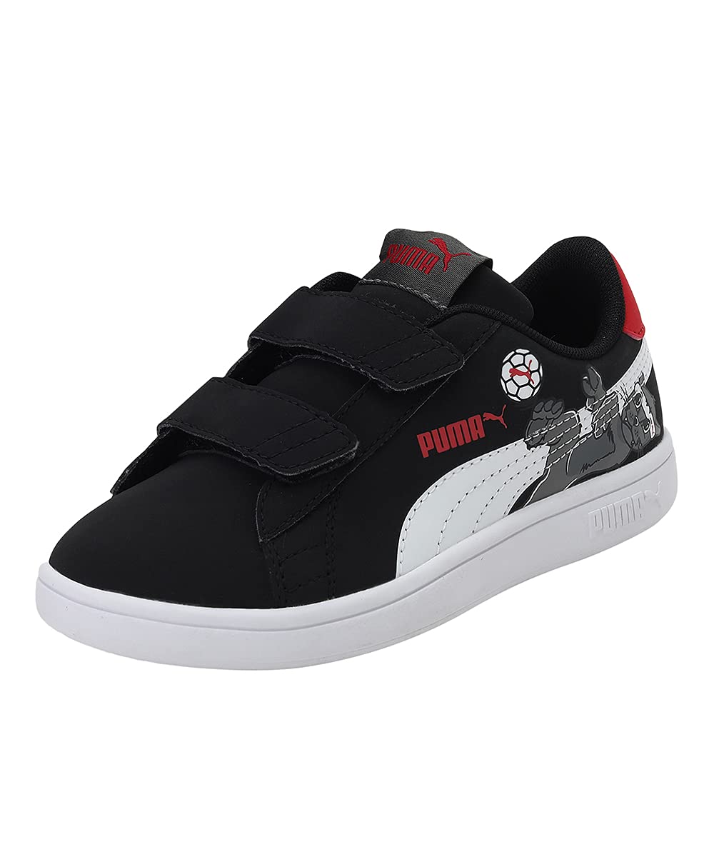 Puma Unisex-Child Smash v2 Lil V PS Puma Black-Puma White Sneaker- 13 UK (38090402) (B09BD3K4F9) Amazon Price History, Amazon Price Tracker