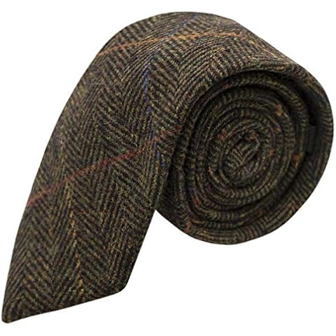 King & Priory Boys Dark Olive Green Tie Cover