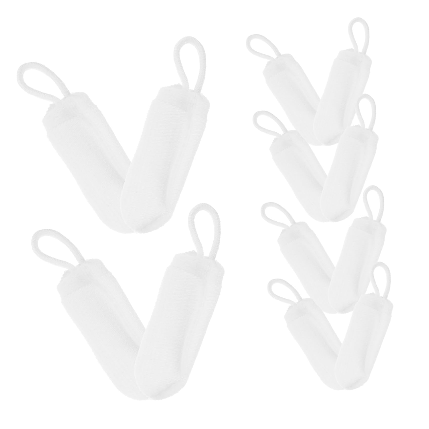 Sosoport 10pcs Pet Cleaning Gloves Extra Soft Nylon Dog Toothbrush Puppy Brush Cat Toothbrush Tooth Brush for Dogs