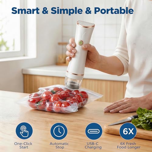 Food Vacuum Sealer with Bags