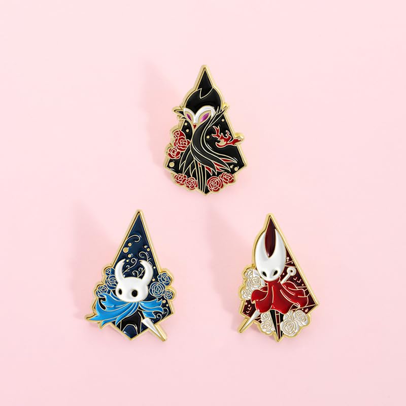 Image of 2PCS Enamel Pins, Anime Accessories, Badges with Pin for Bags and Collectors, Anime Themed Badges for Gifting