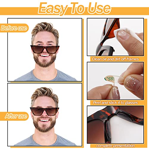 Toodoo NA 18 Pairs Eyeglasses Nose Pads Adhesive Silicone Glasses Replacement Anti Slip Nosepads thumb #2
