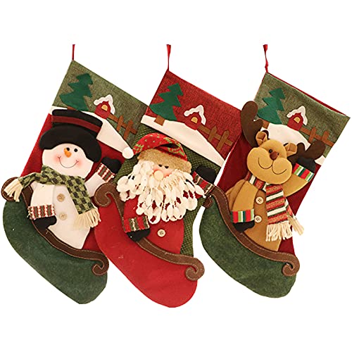 Guojanfon Weihnachtsstrümpfe für Familie Cover