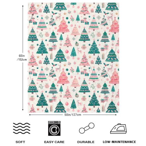 Image of Christmas Blanket for Couch, 50x60inches