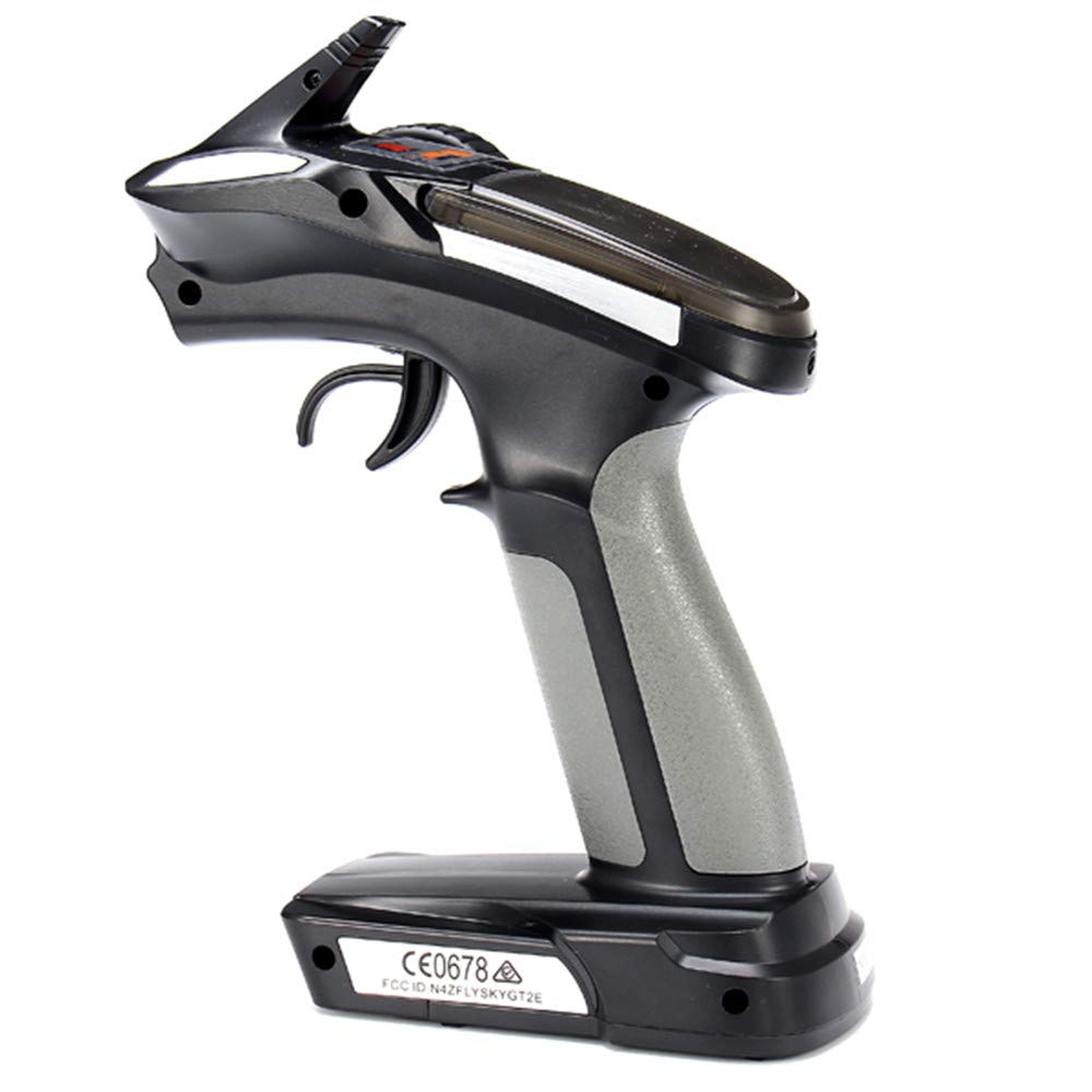 DollaTek FS-GT2E 2A 2.4ghz 2CH Radio System Trasmettitore per RC Car Boat con ricevitore FS-A3