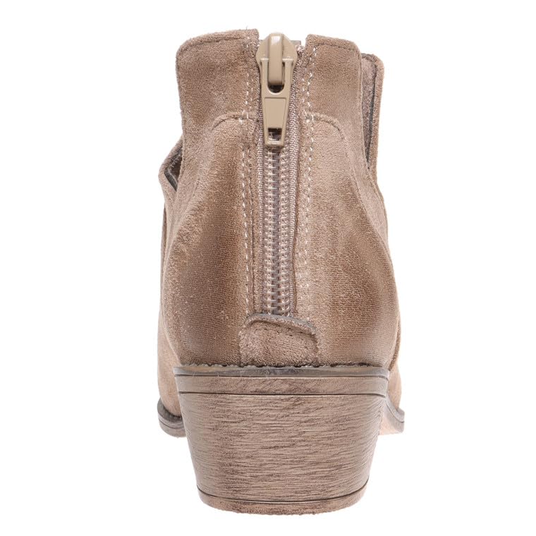 Pierre Dumas Girls Kids Low Heel Ankle Boots Slip On Booties4