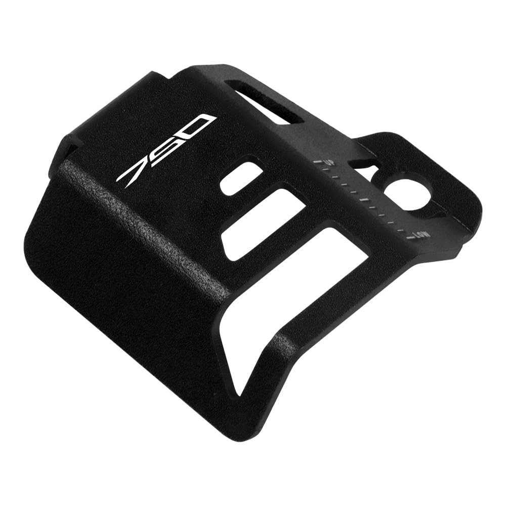 Scudo serbatoio liquido freno posteriore per Z750 2007-2012 Z750R 2011-2012 liquido freno serbatoio serbatoio freno posteriore accessori (nero)