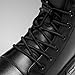 Mens Lightweight Hiking Boots Mid top Casual Leather Boots Motorcycle Combat Ankle Dress Boots Mens Side Zip Travel Height Sneakers Ankle Booties Hiker Trekking Outdoor Anti Slip Hiking Shoes (10.5)