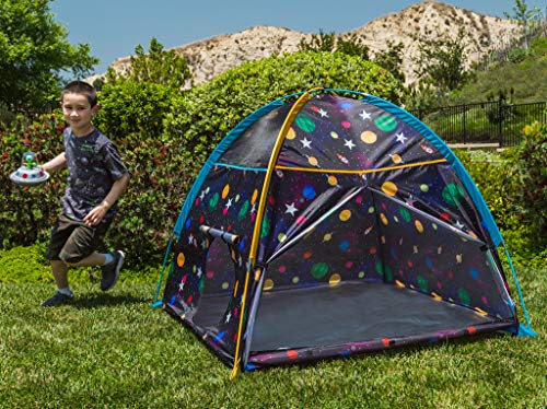 Pacific Play Tents 41200 Kids Galaxy Dome Tent w/Glow in the Dark Stars - 48" x 48" x 42" Black - Thumbnail 6