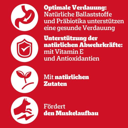 Pedigree Hund Portionsbeutel Protein Plus mit Stückchen in Gelee für ausgewachsene Hunde 4 x 12 x 85 g
