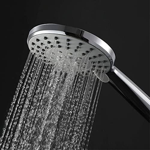 Cabezal de Ducha Manual Laseve Redondo ABS Cromado miniatura 5