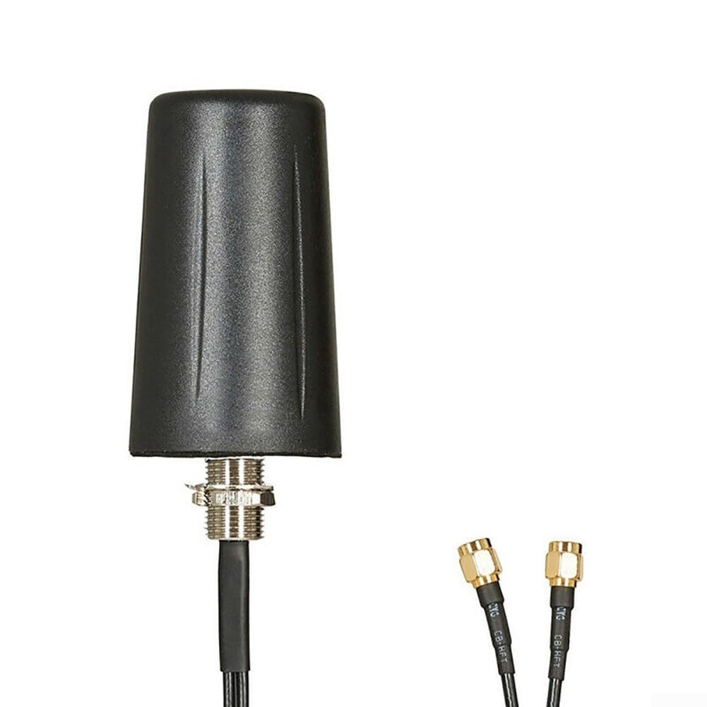 Antenna Esterna BlissfulAbode 5G/4G Per Veicoli, Guadagno 5dBi, IP67, SMA, 698-4009MHz