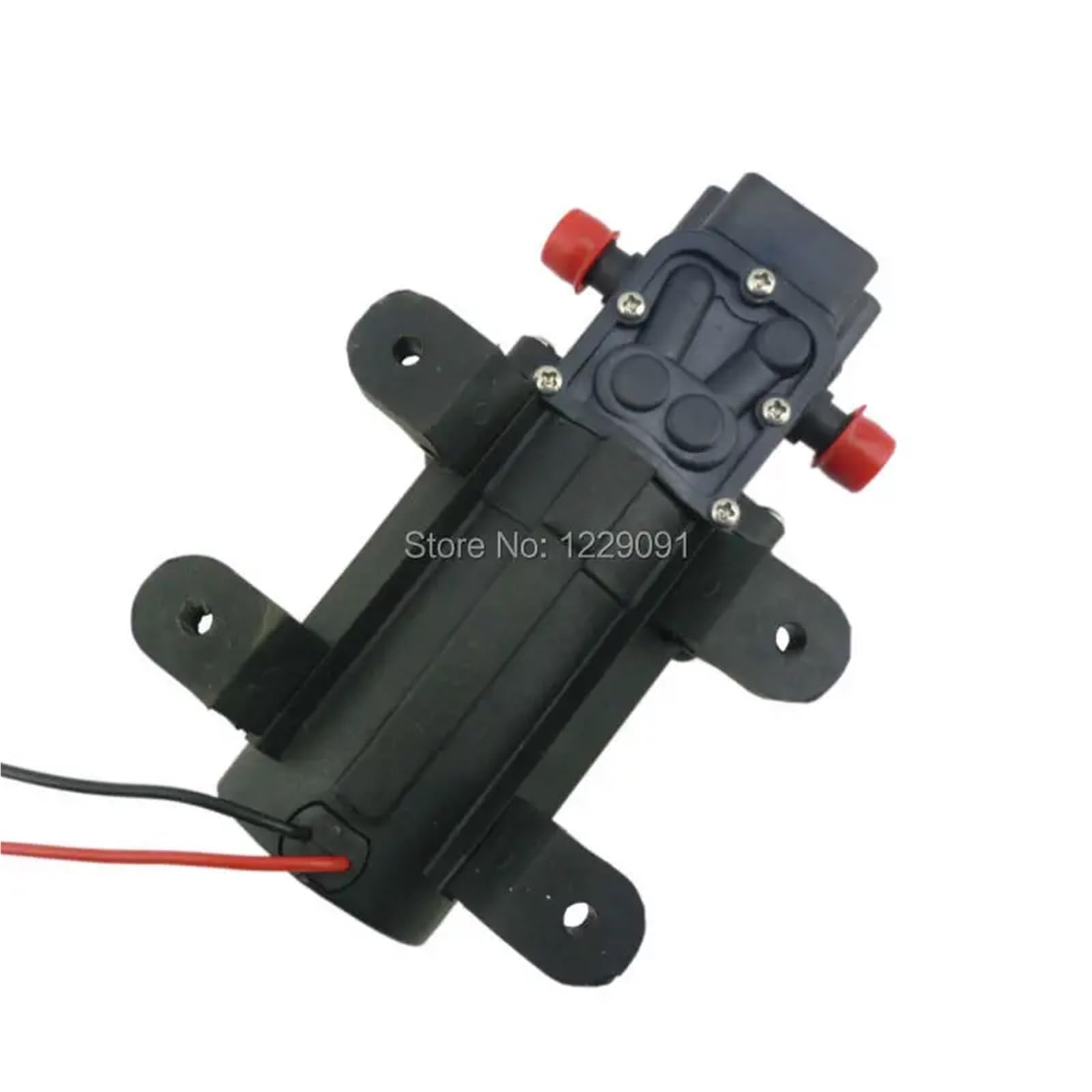 1 szt. pompa membranowa DC 12 V 45 W 4 l/min mały typ zaworu 12 V woda (typ zaworu zwrotnego, 24 V)
