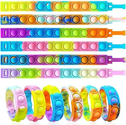 5 Pcs 3D Push pop it Bracelet Decompression Sensory Bubble Popping Wristband Randomly choosen Pack of 5 Pieces (B09PGBNG4W) Amazon Price History, Amazon Price Tracker