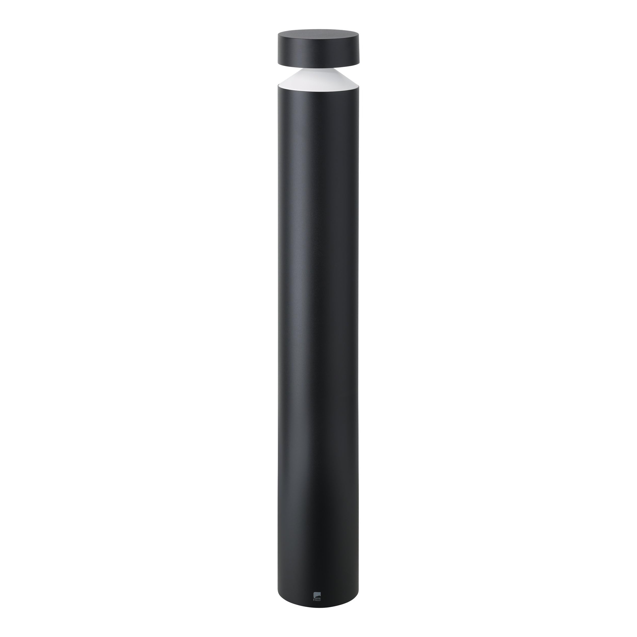 Eglo Light/Black Melzo Led Ip44 Outdoor Post In