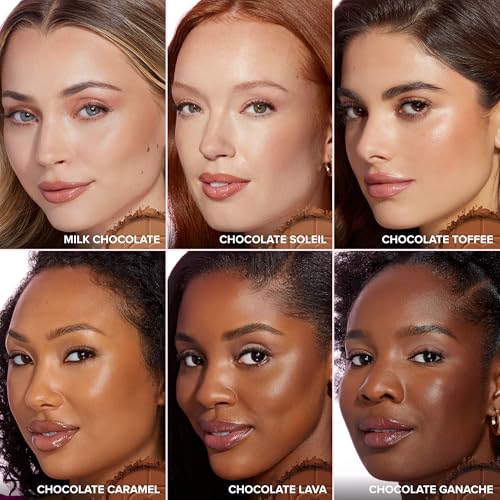 Image of Too Faced Chocolate Soleil Matte Blurring Bronzer | Matte Bronzer Powder that Mimics Natural Skin for Blurred Sun-Kissed Effect