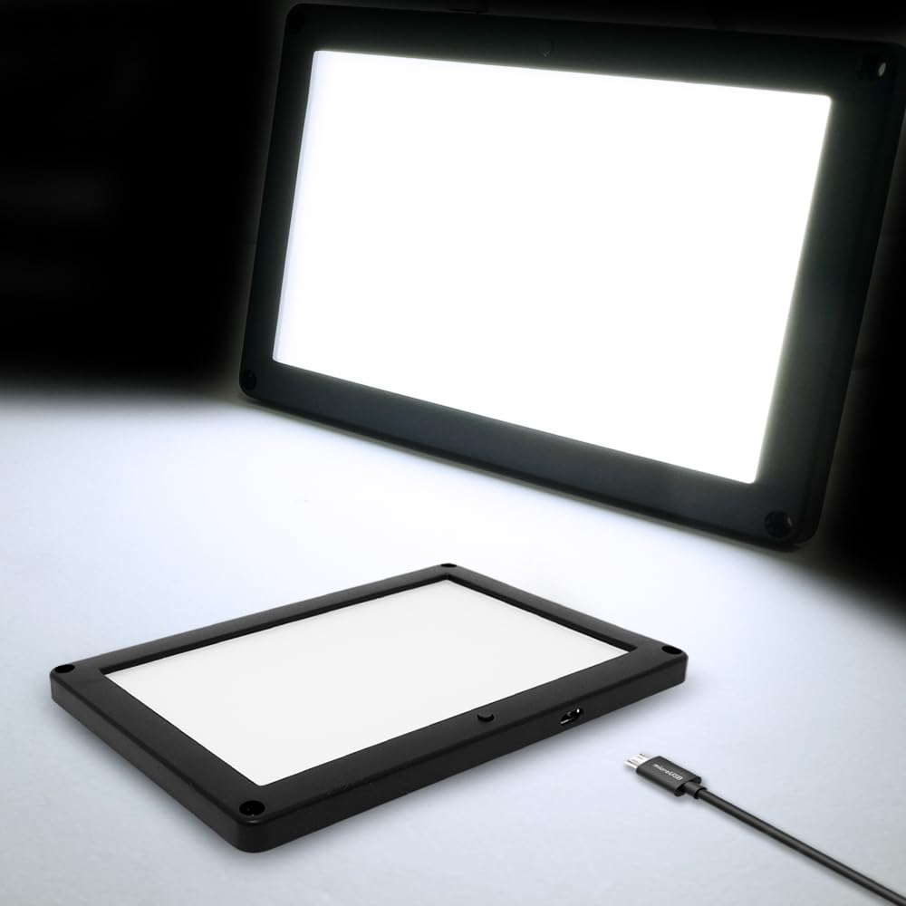 Amazon.co.jp : USB電源式 スーパースリムフラットパネルLEDライト 