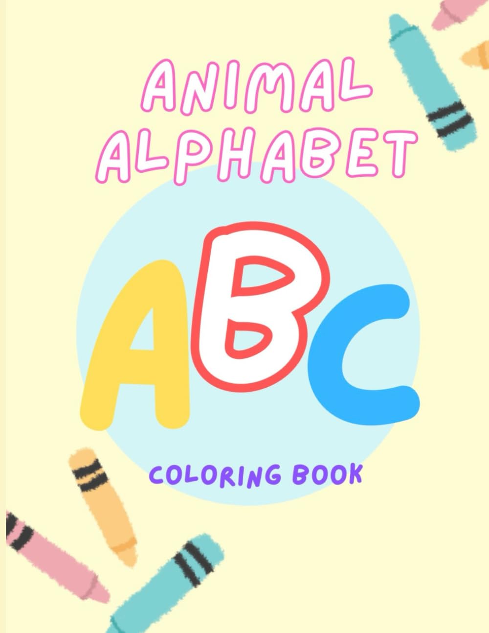 Animal Alphabet ABC's Coloring Book