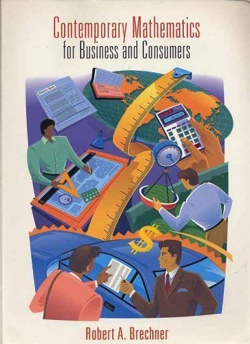 Amazon.com: Contemporary Mathematics for Business and Consumers (The Dryden Press Series in ...