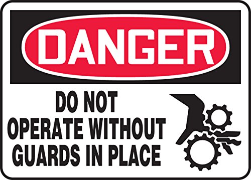 Panneau Danger Do Not Operate Accuform ultra-résistant MEQM014XP