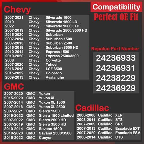 Image of 24236933 Transmission Oil Fluid Filter Pan Gasket 24236931 for Chevy GMC Cadillac Tahoe Colorado Avalanche Silverado LTD LD Suburban Express Canyon Yukon Sierra Savana CTS Escalade EXT ESV 2006-2022