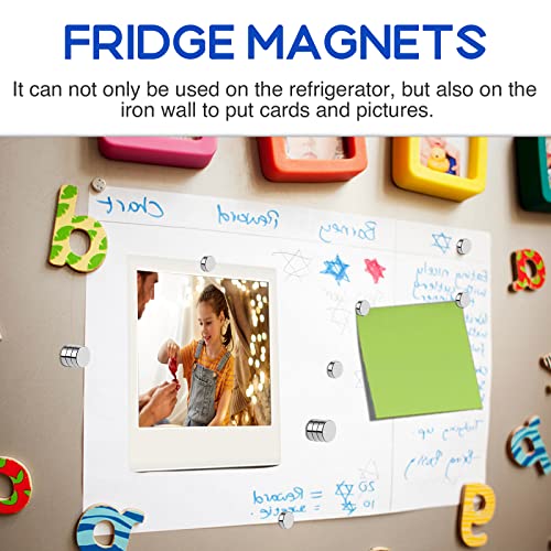 Image of 200Pcs Refrigerator Magnets, 3x2mm Small Magnets Tiny Earth Magnet for Crafts, DIY, Office, Kitchen