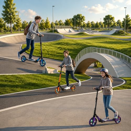 TENBOOM Dual Suspension Kick Scooter