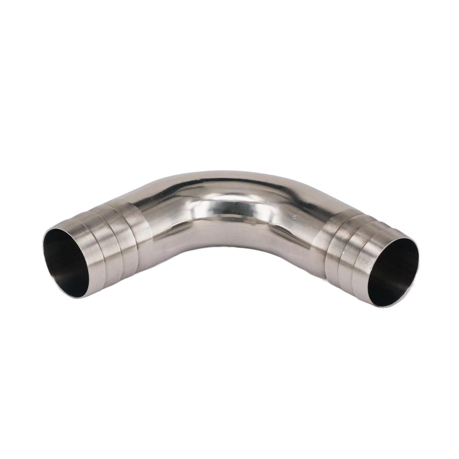 VXAXPOHZA Fit for 51mm 2" I/D Hose Barbed 304 Stainless Steel 90 Degree Elbow Pipe Fitting Connnector VXAXPOHZA