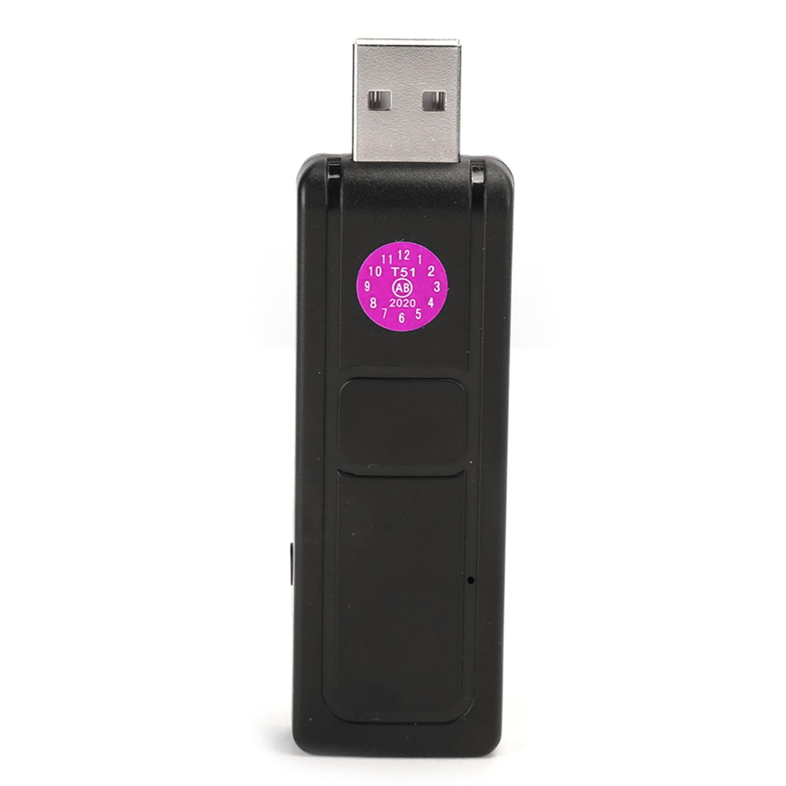 Jiawu Microfono Wireless con Riso USB, Microfono, per Auditorium, Scuole, Spettacoli Dal, (2 microfono con 1 ricevitore)