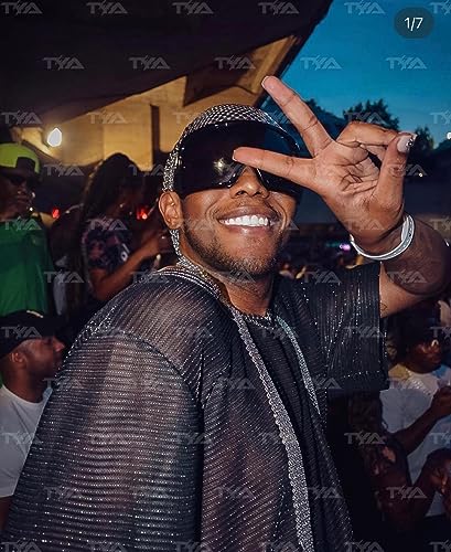 TYA Oversized Wrap Around Sunglasses for Women Men, Futuristic Rave Curved Lens Shades, Fashion Trendy Shield Sun Glasses3